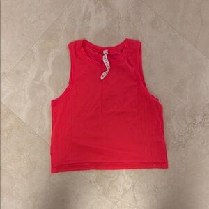 Lululemon Red Coral Tank Top
